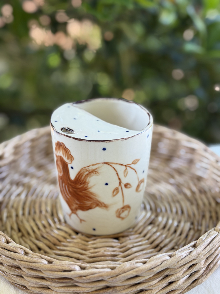 Iced coffee cup