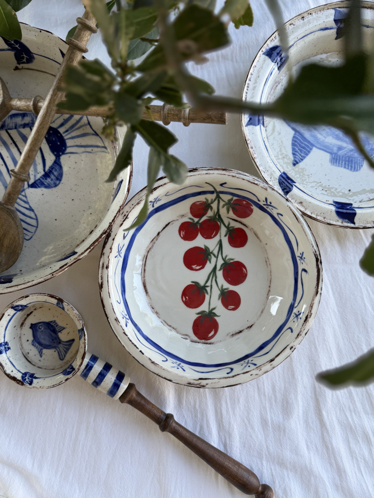 Salkım Yemek/Salata Tabağı
