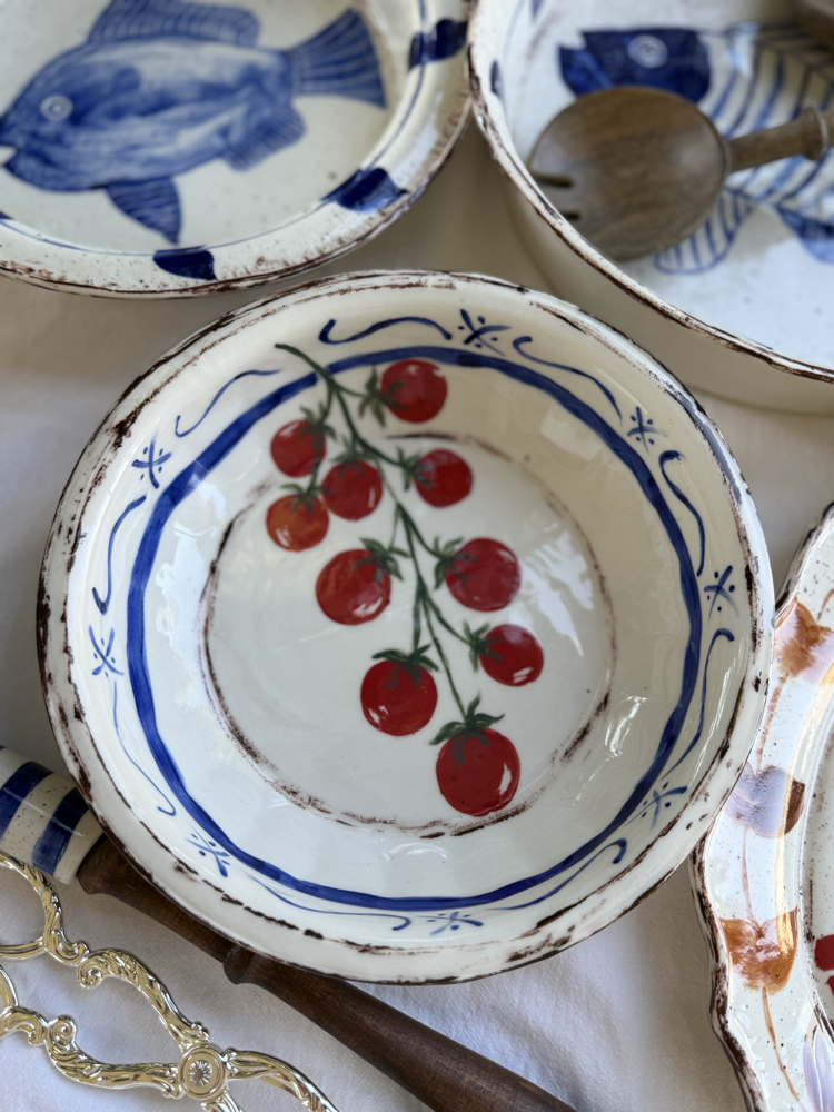 Salkım Yemek/Salata Tabağı