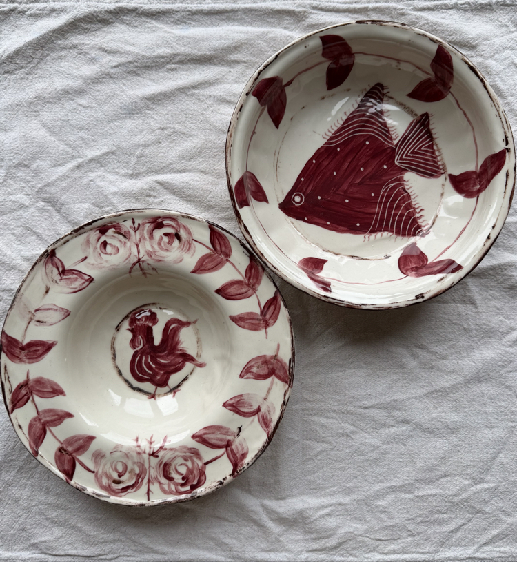 İkili Yemek Tabağı