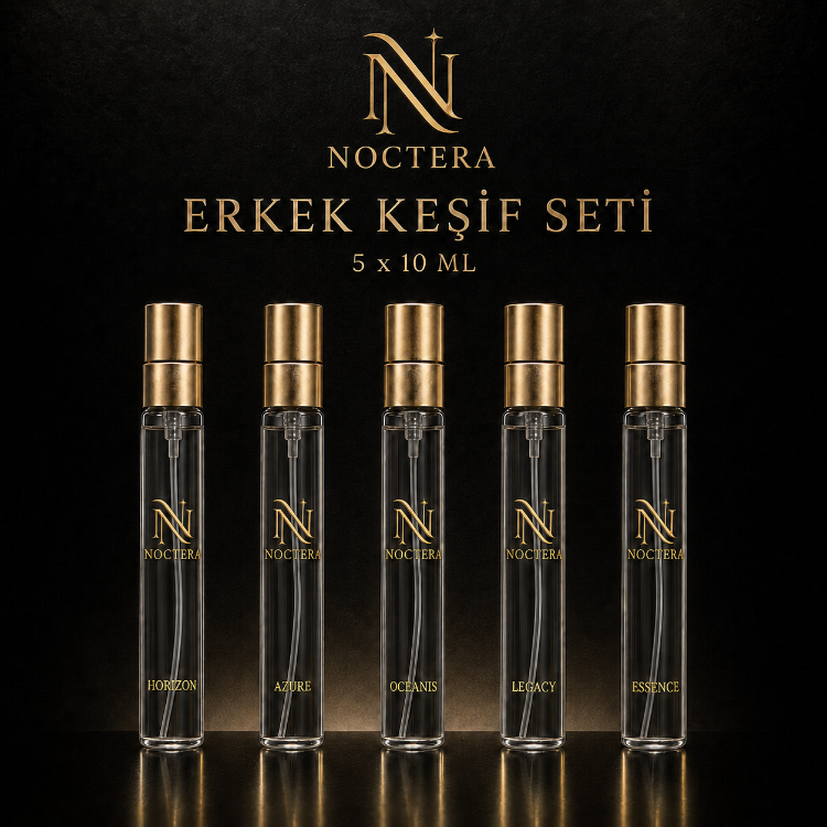 NOCTERA Erkek Keşif Seti – 5 x 10 ml