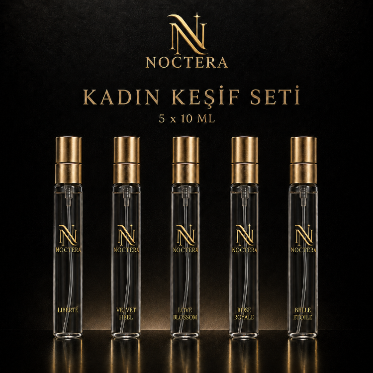 NOCTERA Kadın Keşif Seti – 5 x 10 ml