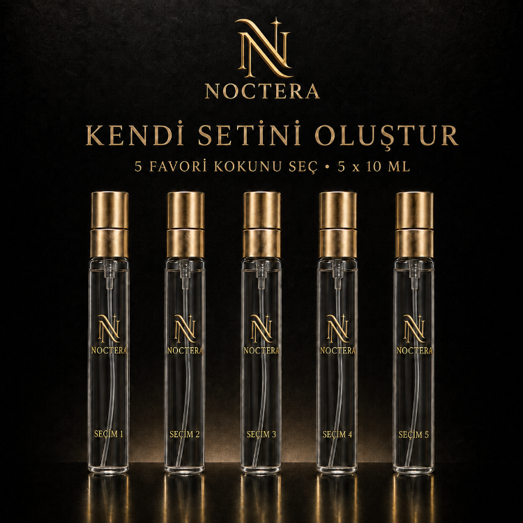 NOCTERA Kendi Keşif Setini Oluştur – 5 x 10 ml