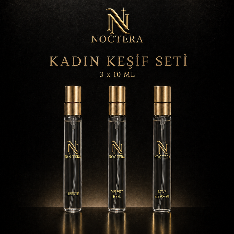 NOCTERA Kadın Keşif Seti – 3 x 10 ml
