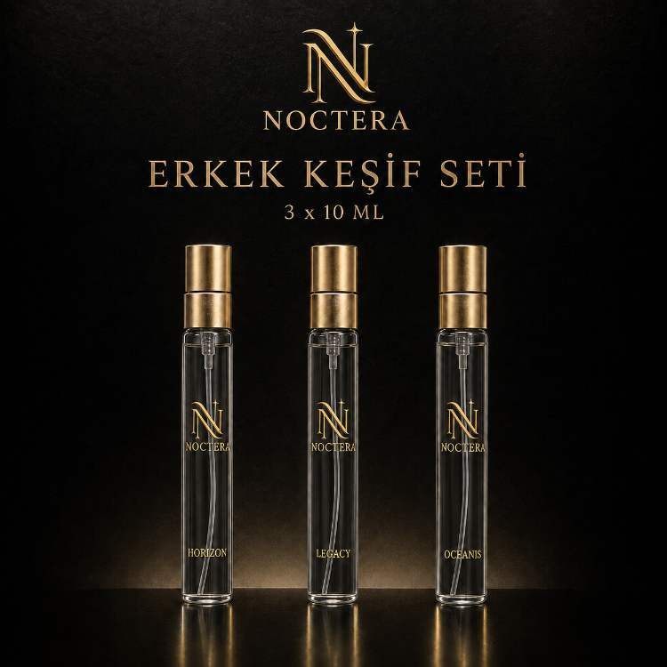 NOCTERA Erkek Keşif Seti – 3 x 10 ml