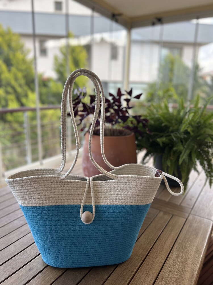 Plaj Çantası Mavi