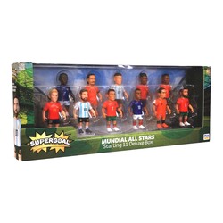 Supergoal Mundial All Stars - Starting 11 Deluxe Box (Lüks Futbolcu Figür Seti)