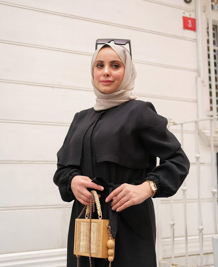 Modal kumaş uzun tunik
