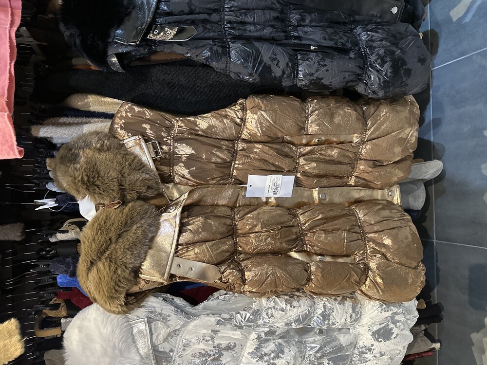 Batik Yaldızlı Kapşonlu Yelek
