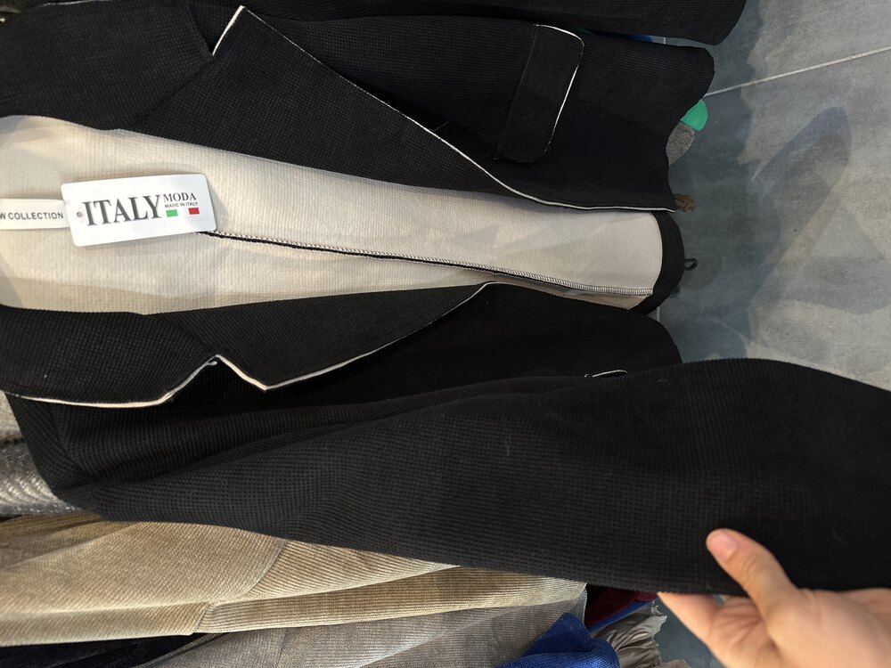 İtalyan Scuba Blazer Ceket