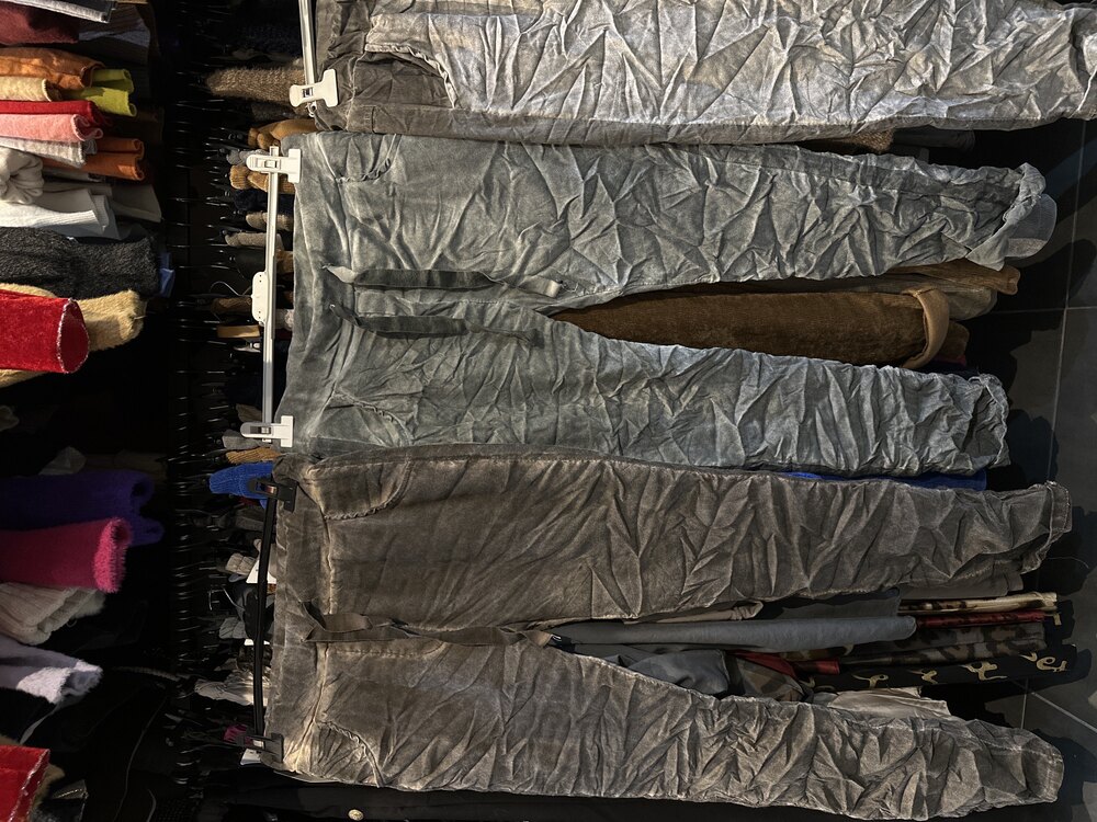 Full Likralı Süet Pantolon