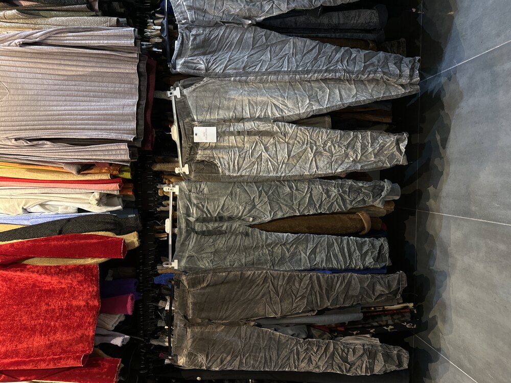 Full Likralı Süet Pantolon
