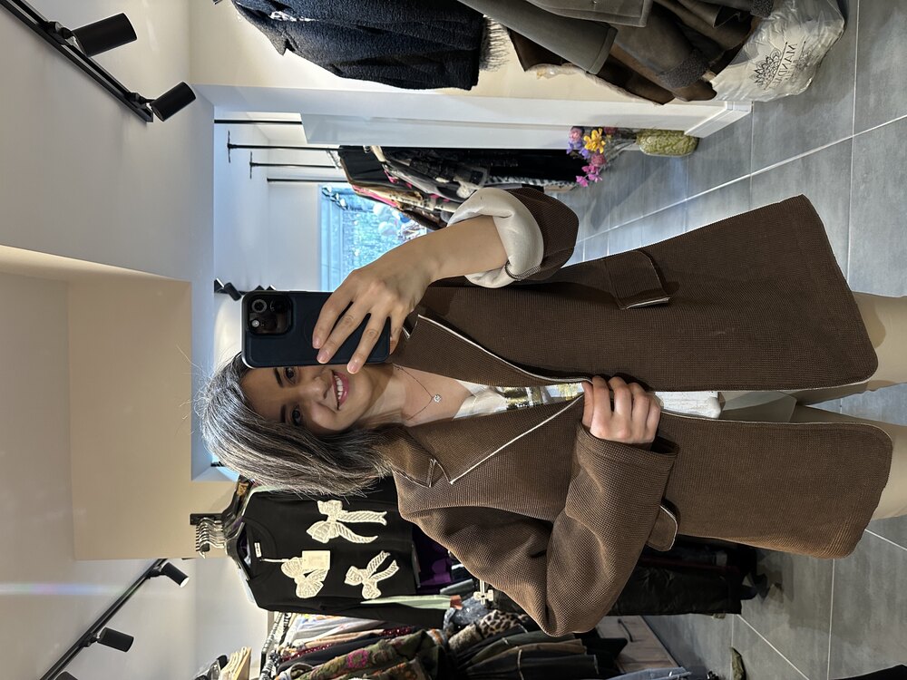 İtalyan Scuba Blazer Ceket