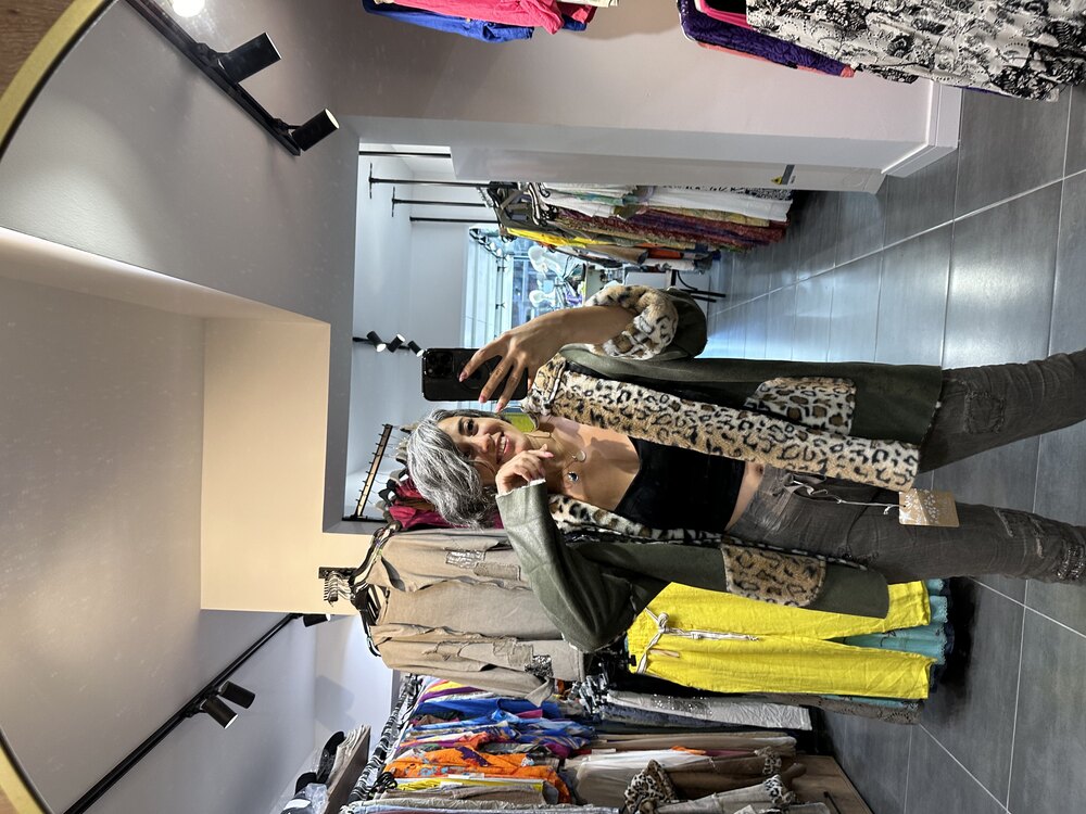 Leopar Ceket Kaban