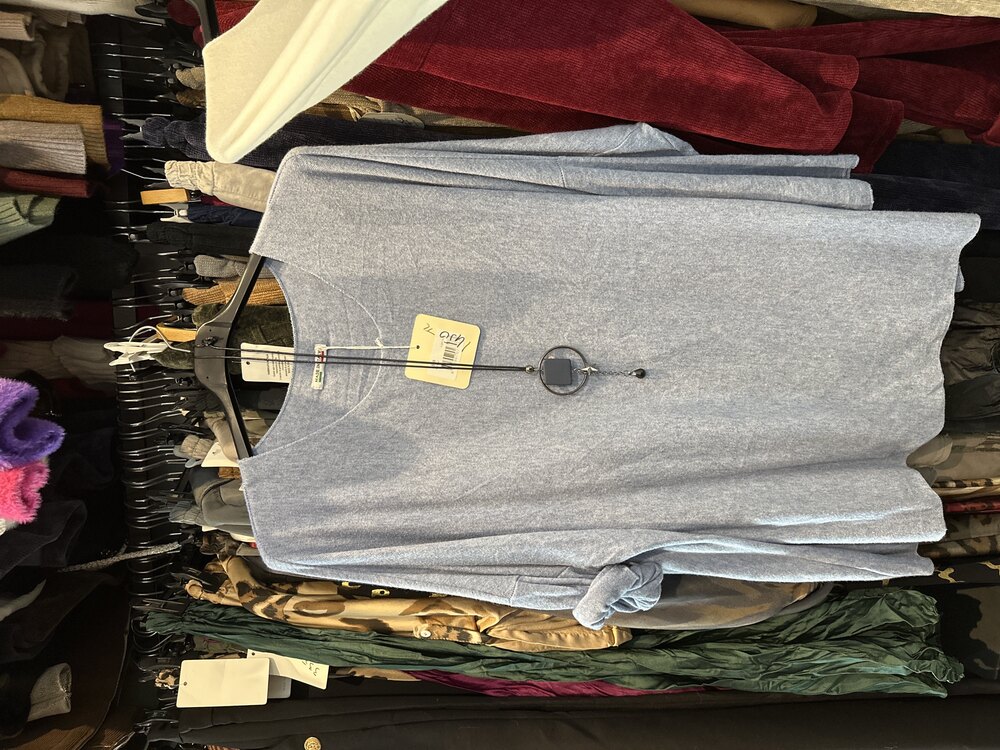 Angora Kolyeli Oversize Bluz