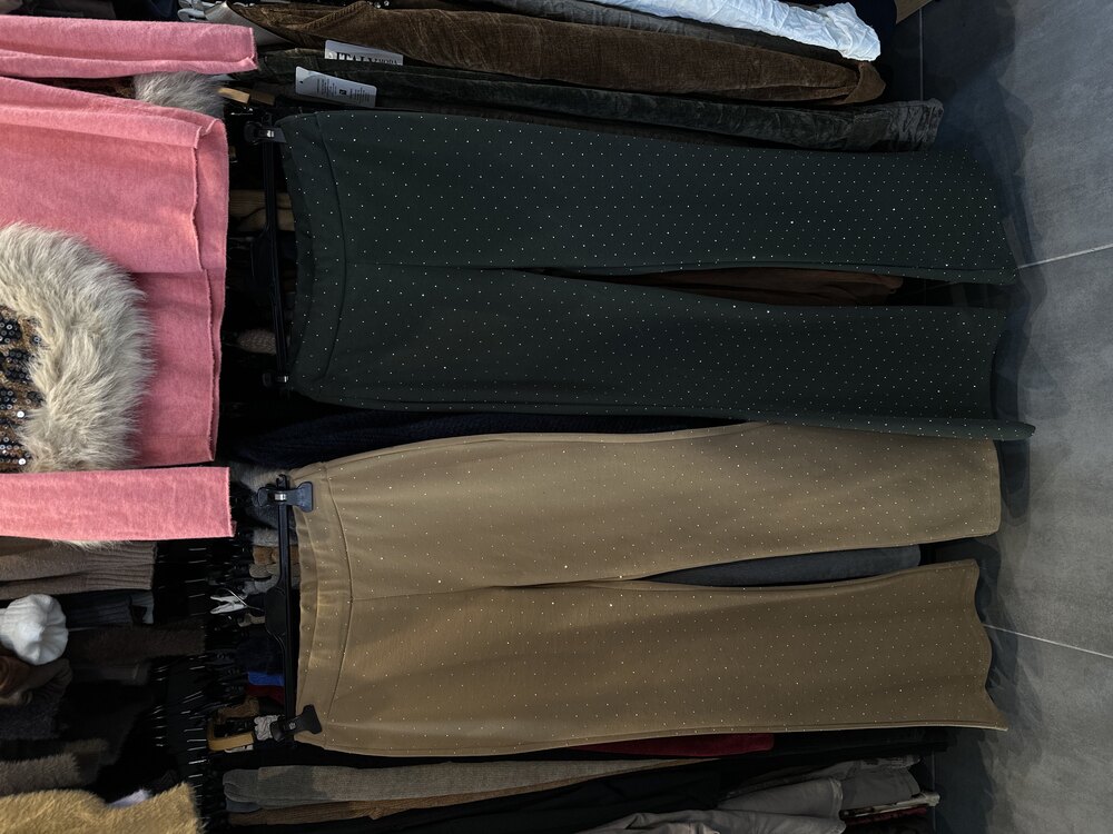 Taşlı Tayt Pantolon