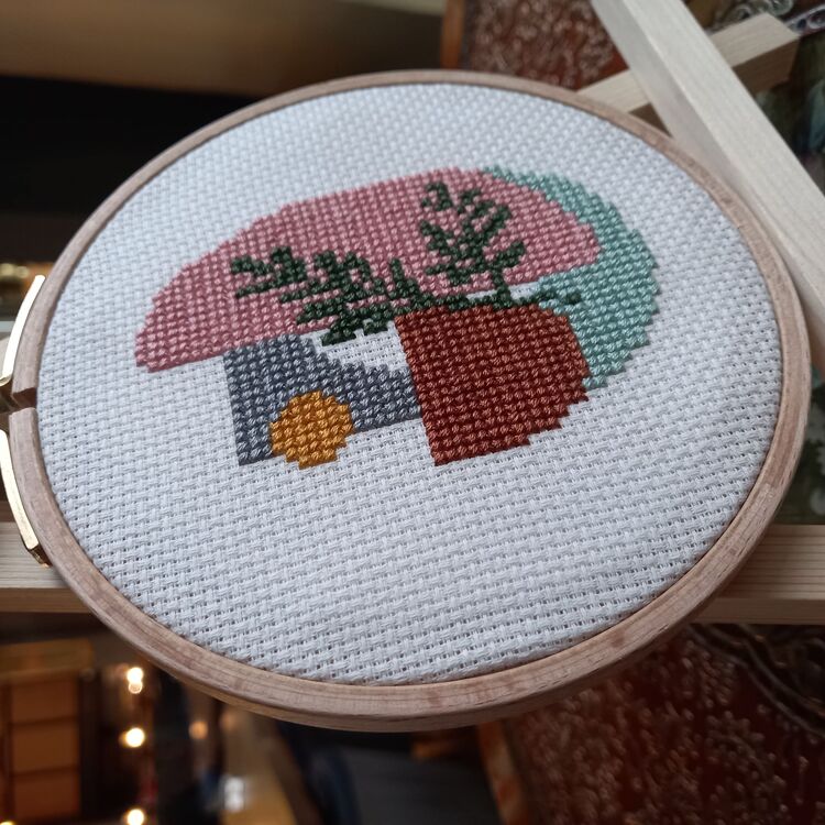 Abstract Serisi No:1 Botanical Boho Raf veya Duvar Aksesuarı