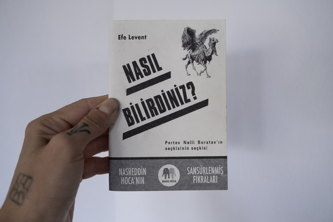 Nasıl Bilirdiniz? Nasreddin Hoca'nın Sansürlenmiş Fıkraları (rizografi baskı), Efe Levent