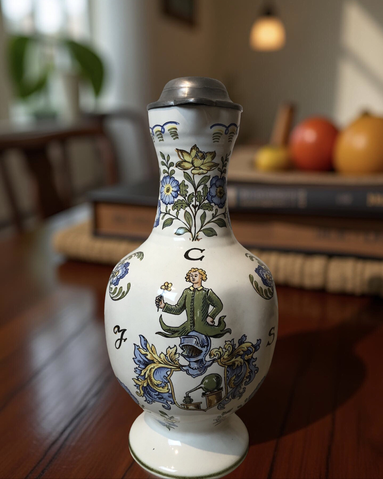 1749 Öncesi Augsburg Esintisi – Alman El Dekoru Sürahi