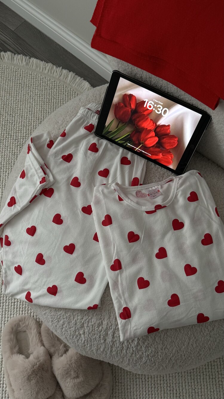 Pinterest Kalpli Pijama Takımı