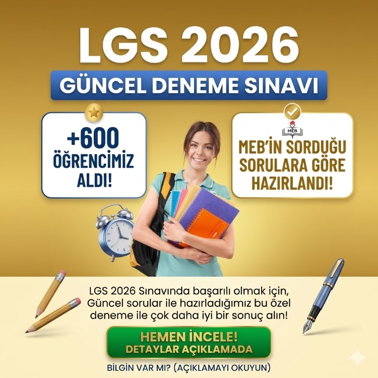 LGS 2026 DENEMESİ (2026'ya ÖZEL HAZIRLANDI)