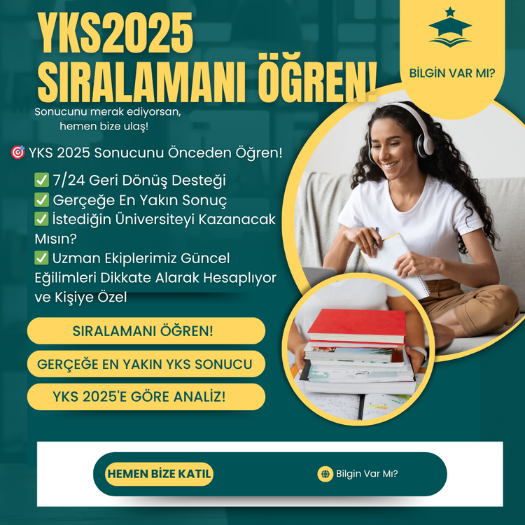 YKS 2025 Sıralamanı Önceden Öğren! GERÇEĞE EN YAKIN ŞEKİLDE