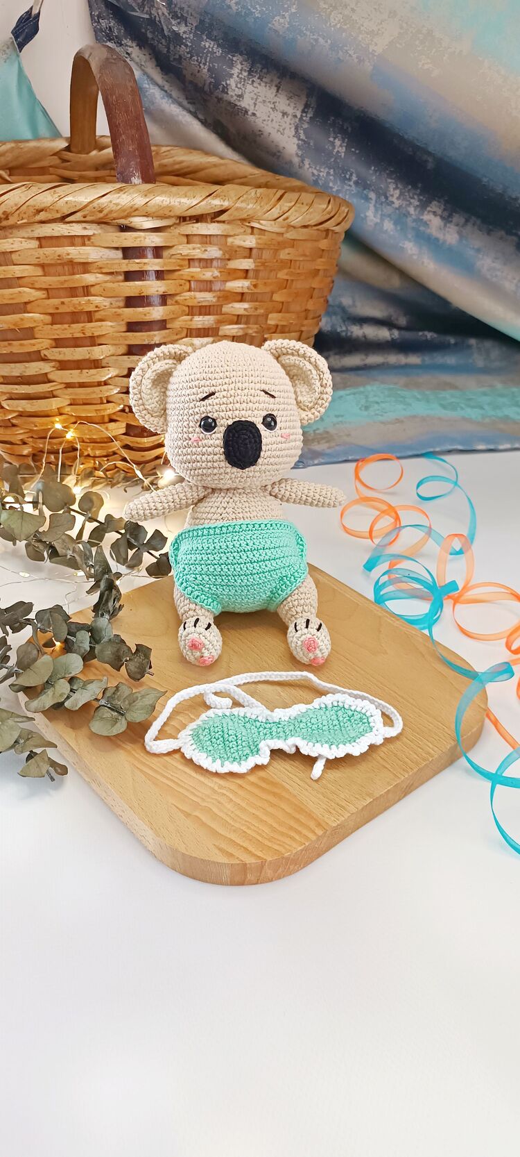 Uykucu Koala (Yeşil)
