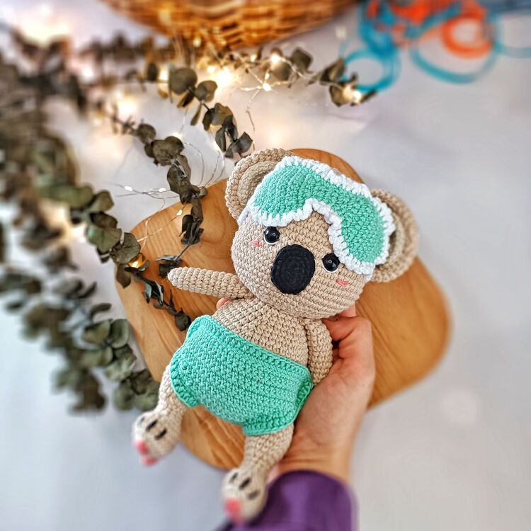 Uykucu Koala (Yeşil)