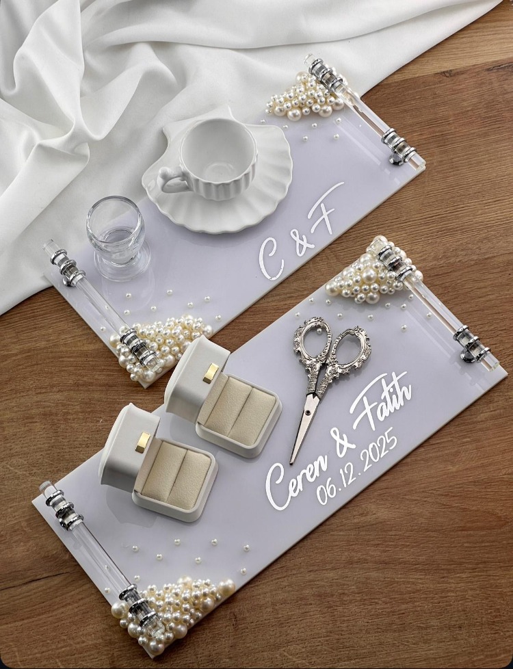 Yüzük Tepsisi & Damat Tepsisi