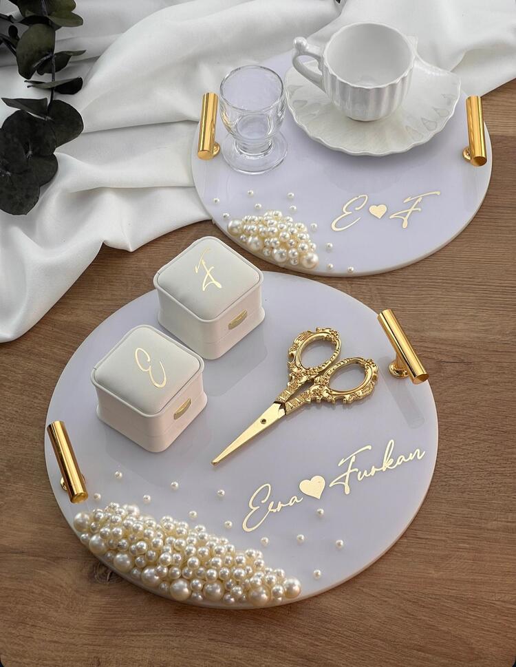 Yüzük Tepsisi & Damat Tepsisi