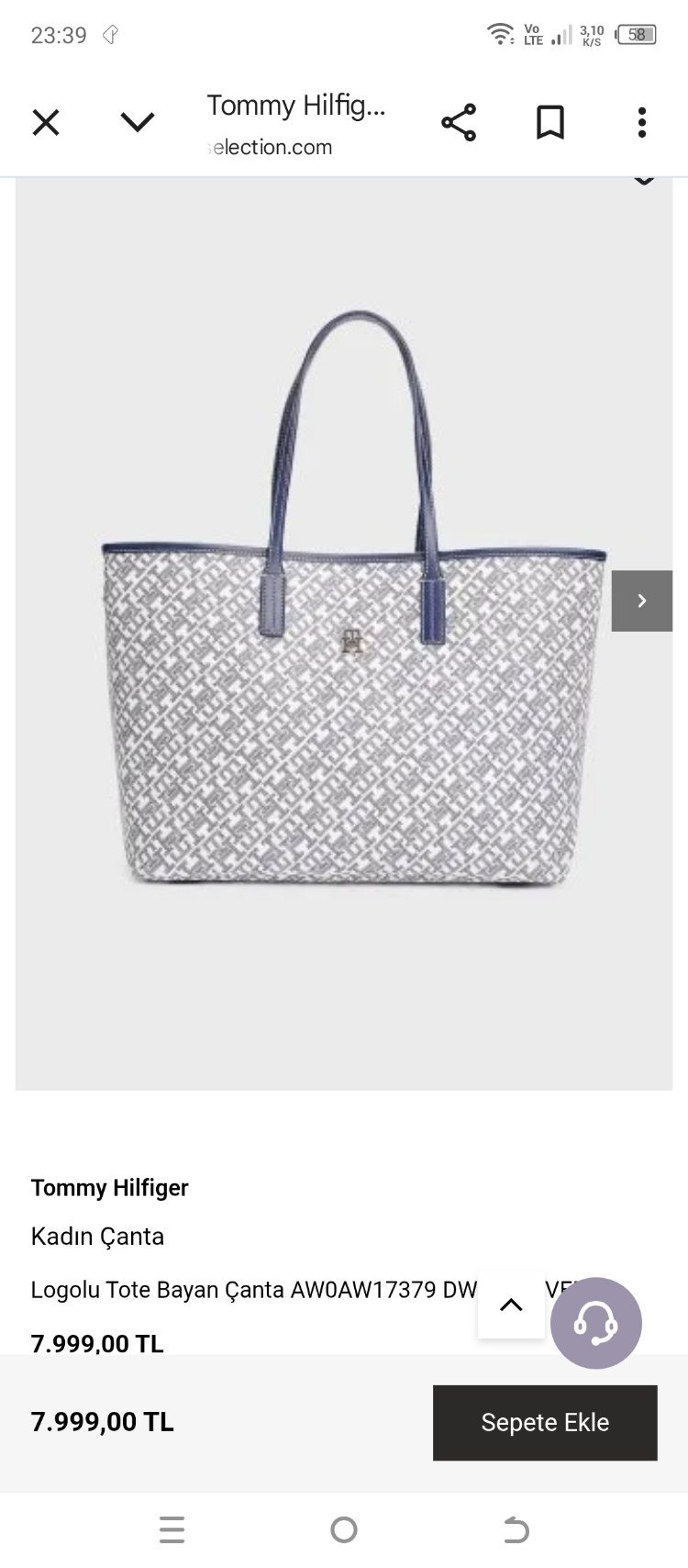 tommy hilfiger çanta