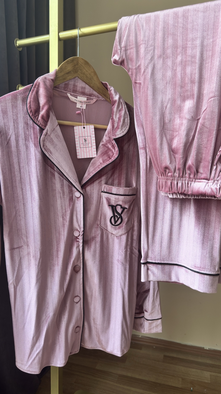 Vs kadife pijama takım toka hediyeli