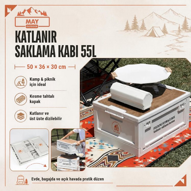KATLANIR SAKLAMA KABI 55L