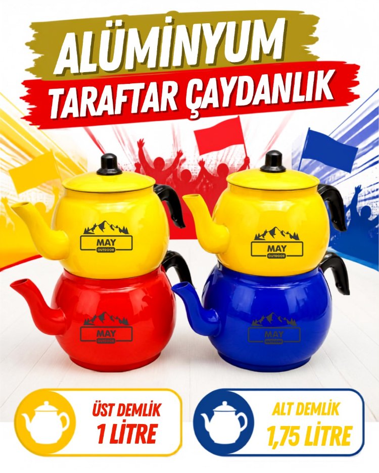 Alüminyum Taraftar Çaydanlık