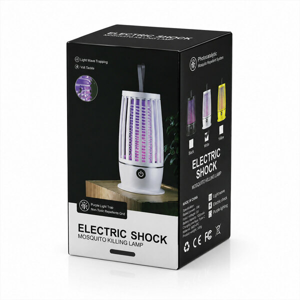 USB ŞARJLI & 2 RENK IŞIK UV IŞIKLI SİNEK KOVUCU
