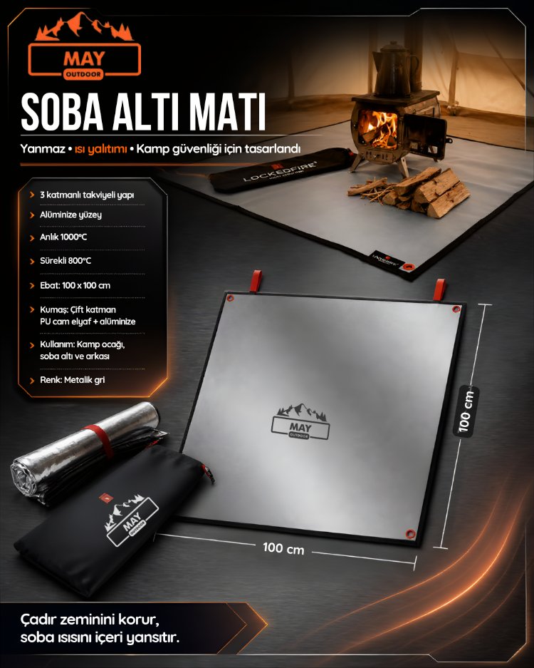 Soba Altı yanmaz mat