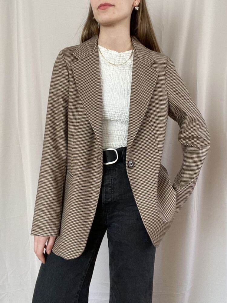 Balyan Kahve Blazer Ceket