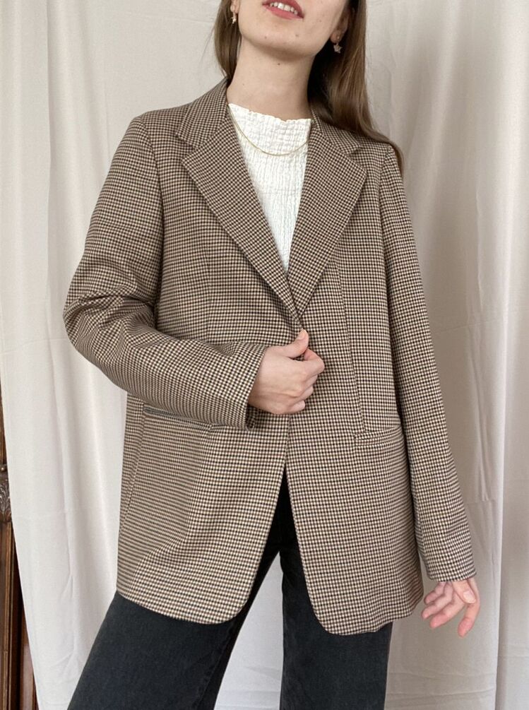 Balyan Kahve Blazer Ceket