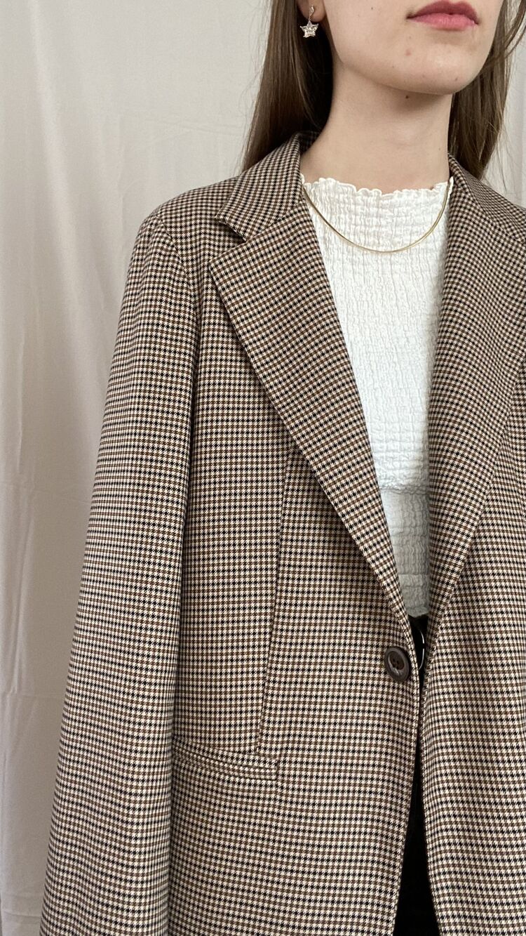 Balyan Kahve Blazer Ceket