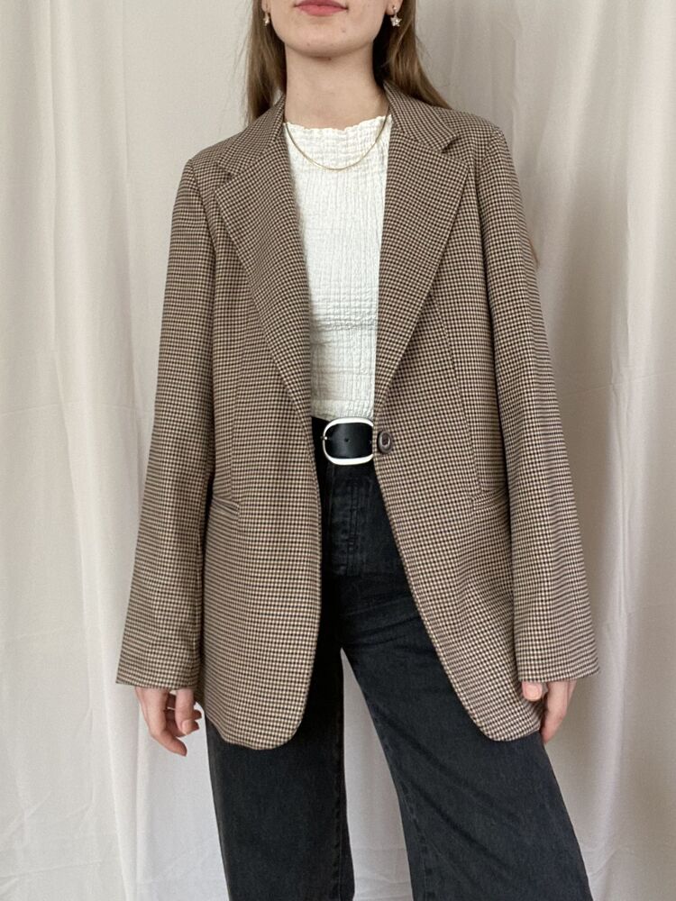 Balyan Kahve Blazer Ceket