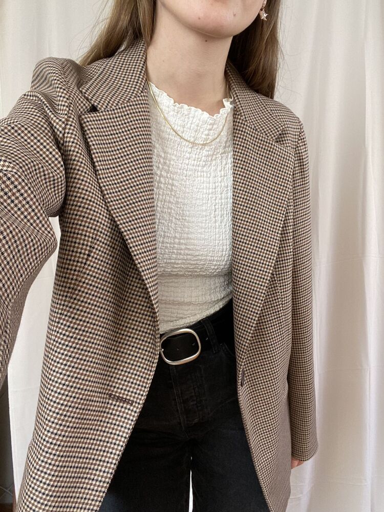 Balyan Kahve Blazer Ceket