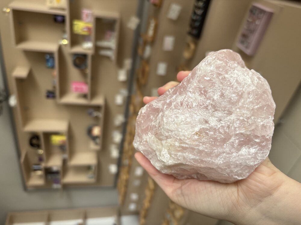 Ham Pembe Kuvars Kütle
