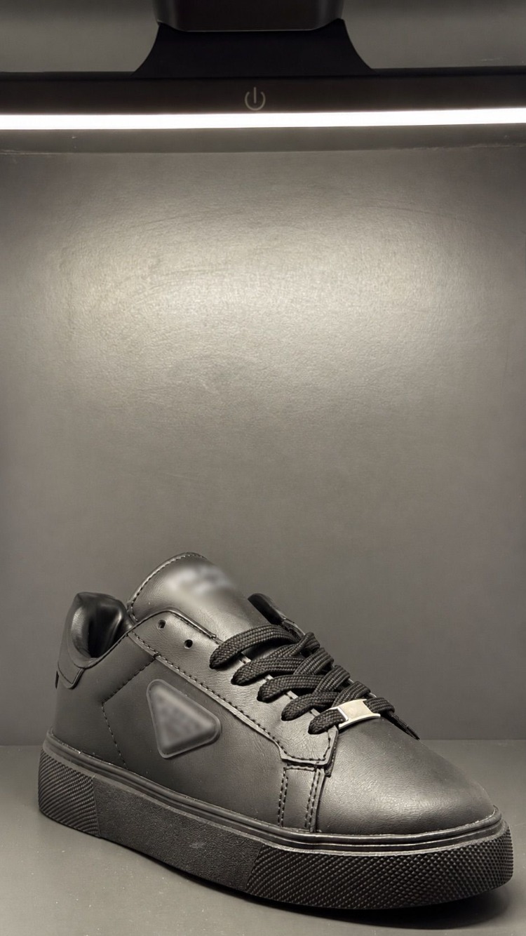 Erkek Siyah Kalın Taban Günlük Sneaker Spor Ayakkabı