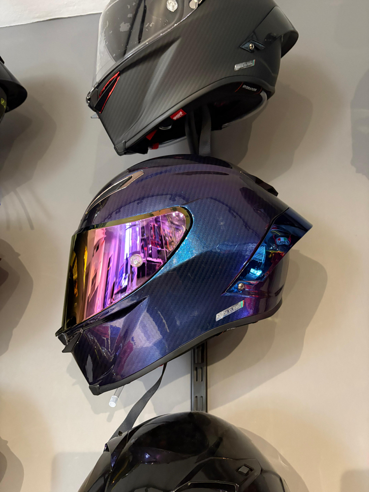AGV PİSTA GP RR IRIDIUM KARBON MOR