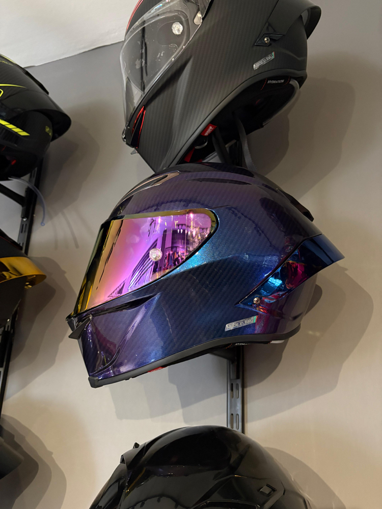 AGV PİSTA GP RR IRIDIUM KARBON MOR