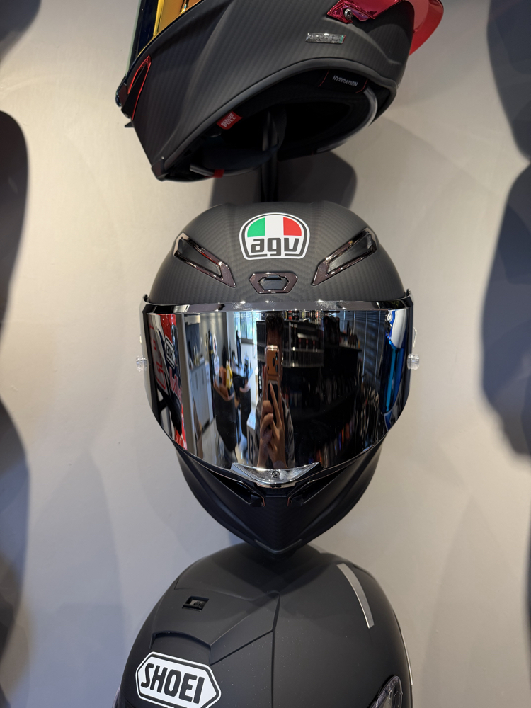 AGV PİSTA GP RR MAT KARBON SİLVER