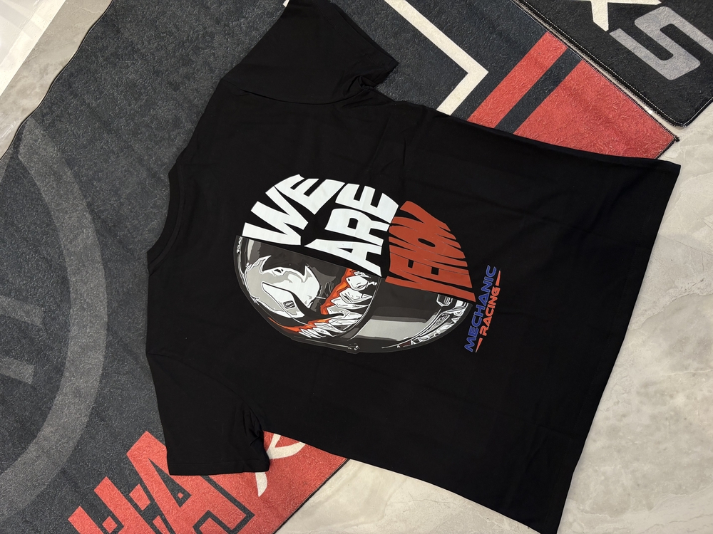 Premium We Are Venom Baskılı Motorcu T-Shirt