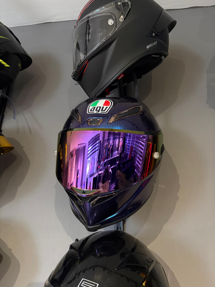 AGV PİSTA GP RR IRIDIUM KARBON MOR
