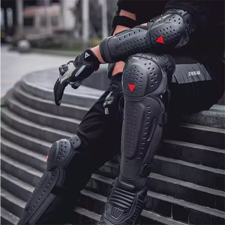 Dainese Knee V E1 Black Dizlik (kol)
