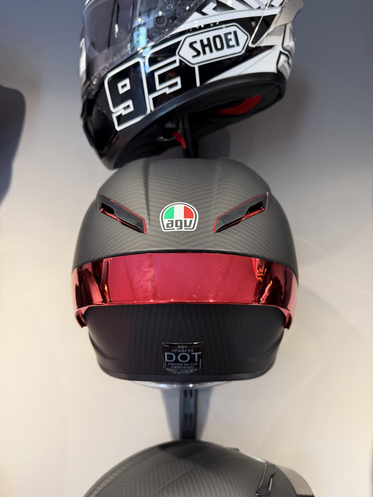AGV PİSTA GP RR MAT KARBON RED